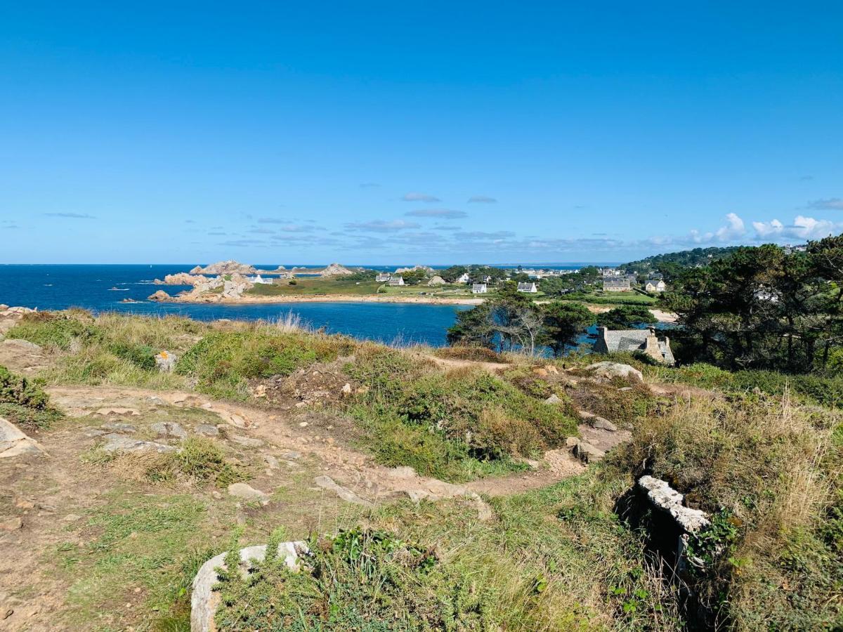 L'Escale 551, Gite Santec A 250M De La Plage Buitenkant foto