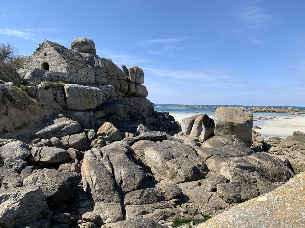 L'Escale 551, Gite Santec A 250M De La Plage Buitenkant foto