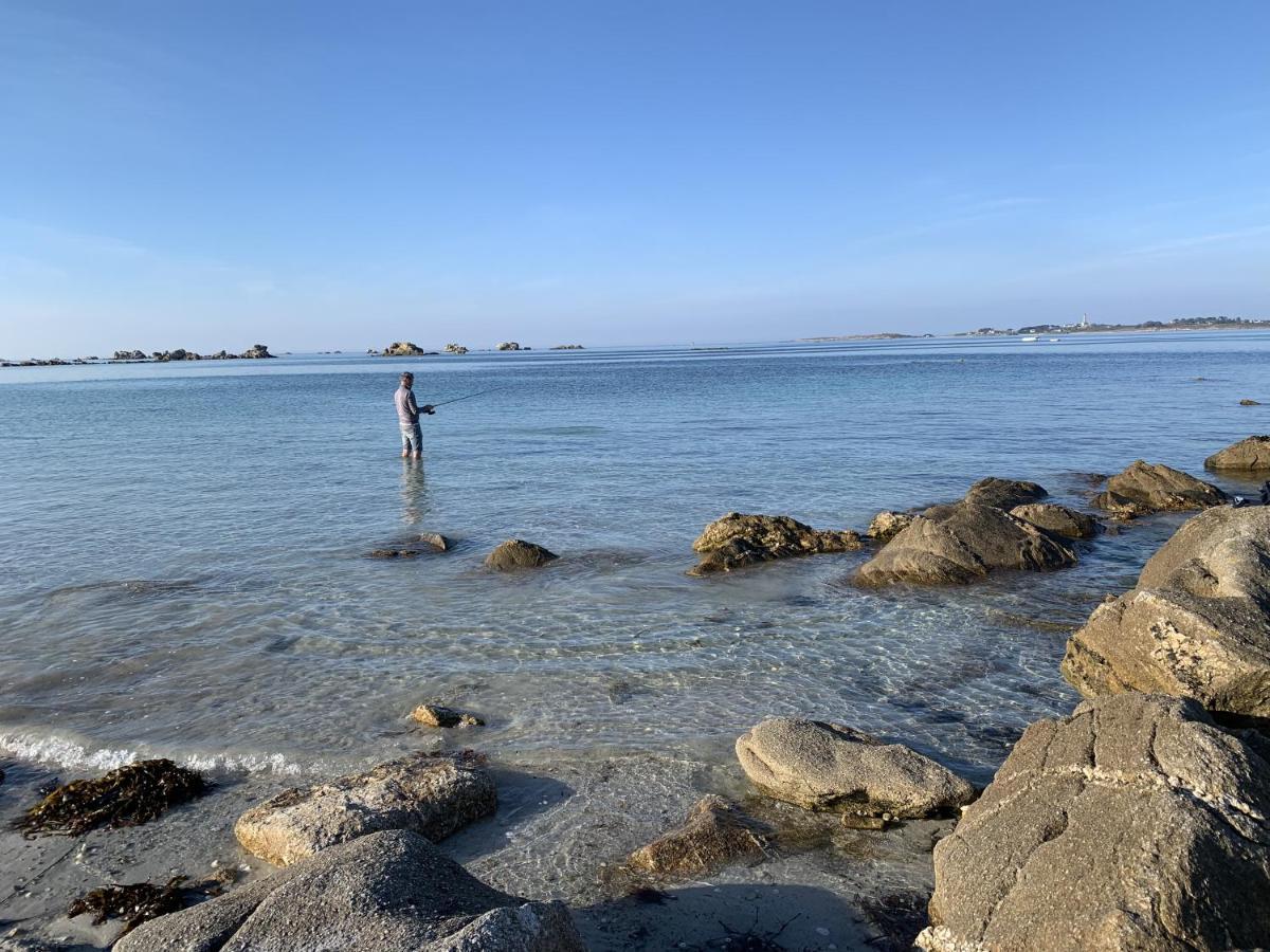 L'Escale 551, Gite Santec A 250M De La Plage Buitenkant foto
